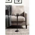 thumbnail image 3 of Mesa de bebidas Kate y Laurel Alessia Modern Black Aluminium, 3 of 8