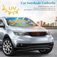 thumbnail image 3 of Palworld Sombrilla Solar para Auto - Protector de Parabrisas Plegable | Cortina Solar Delantero | Bloqueo UV y Aislamiento de Calor 133x73cm, 3 of 6