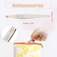 thumbnail image 4 of Unique Bargains Eyebrow Tweezers Stainless Steel Grooming Tool Tweezers for Eyebrows Nose Hair Silver Tone, 4 of 6