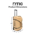 thumbnail image 6 of RTIC Road Trip Rolling Duffle Bag, Large, Water Resistant and Wheeled, Trailblazer, 6 of 10