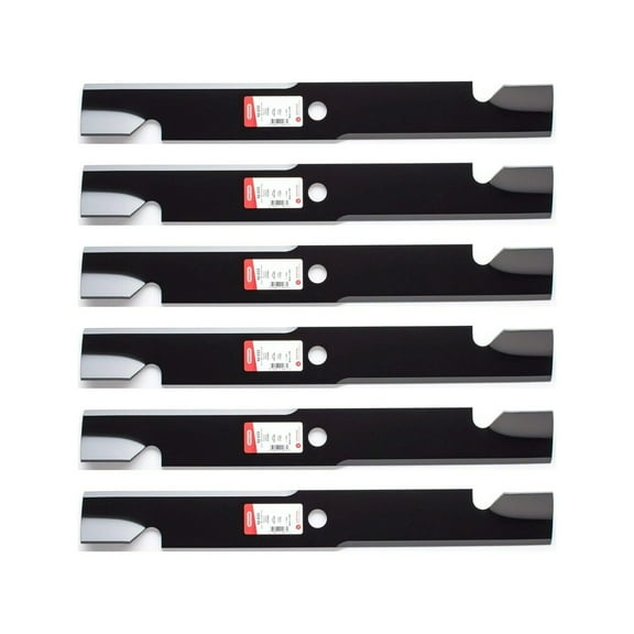 6PK Oregon 92-033 High Lift Blade Compatible With Exmark 72” Lazer Z X-Series LZX921GKA726C1