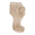 thumbnail image 3 of Patas s De Madera Maciza De 1 Pieza Pies Modernos Gran Reemplazo Para Sofá, Soporte De TV De Café Baoblaze Pata de sofá de madera, 3 of 8