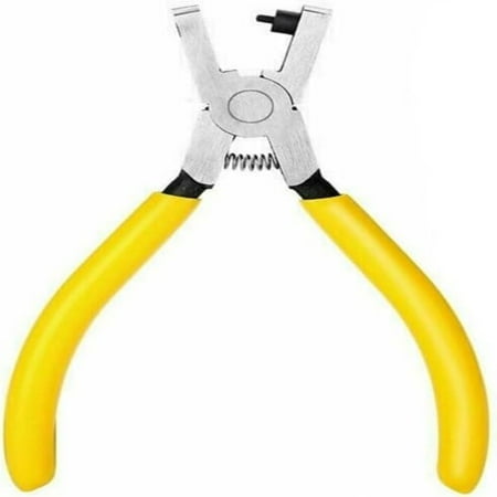 

Convenient Excellent Compact Yellow Precision Hole Puncher Pliers for Watches and Belts - Easy-to-Use Handheld Tool for DIY Projects - Ideal for Precision Hole Punching and More