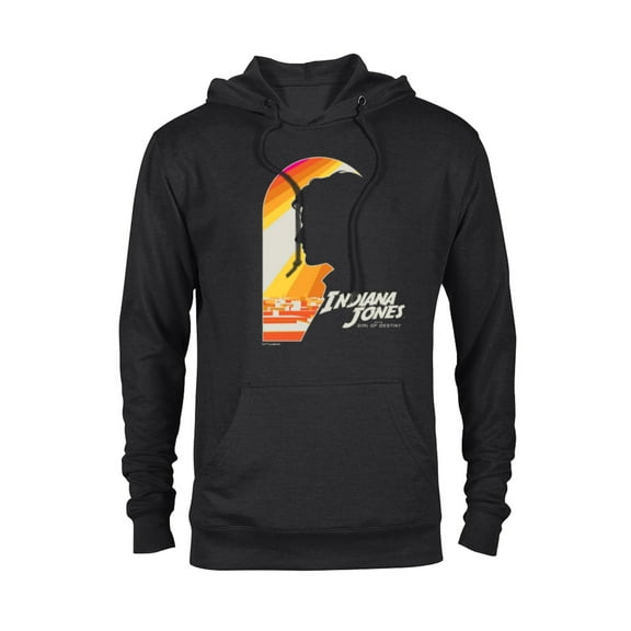 Lucasfilm Indiana Jones and the Dial of Destiny Helena Sun - Pullover Hoodie for Adults - Customized-Black