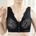 thumbnail image 5 of WRKEKC Wireless Bras for Women, Women Lace Front Button No Steel Ring No Adjustable Underwear Daily Bra, 5 of 5