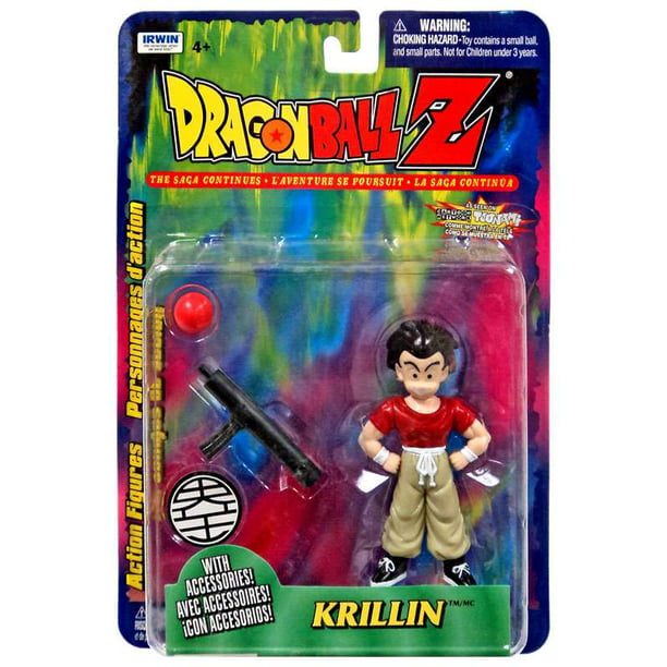 Dragon Ball Z Krillin Action Figure (Red Ball) 