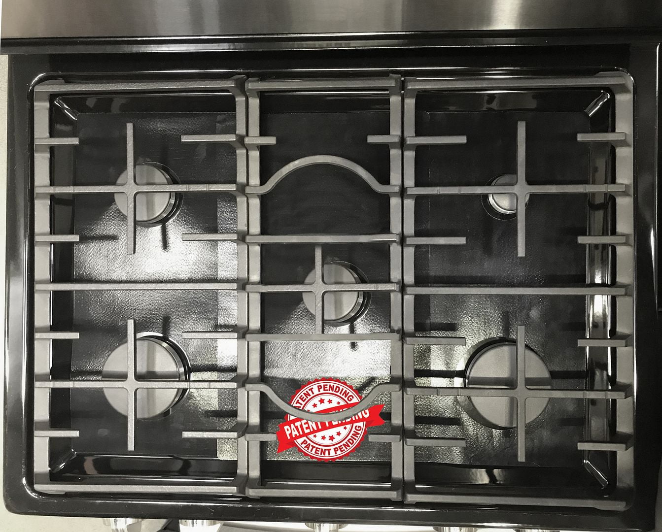Stove Protector Liners Compatible with Frigidaire Stoves, Gas Ranges - Customized - Easy Cleaning Liners for Frigidaire Compatible Model FFGF3056TDA