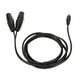 thumbnail image 4 of Cables Divisores En Y De 3,5 Mm A Doble XLR, Cable Estéreo Negro Resistente De 5 Pies Macho De 3,5 Mm A Doble XLR Hembra Para Computadora Portátil Para Teléfono Inteligente, 4 of 7