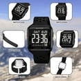thumbnail image 5 of Men's Sports Watches Waterproof Military Digital Watches for Men with Multifunction Alarm Dual Time Zones Stopwatch, 5 of 7