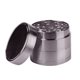 thumbnail image 4 of Molinillo de tabaco de Metal de aleación de Zinc 4 capas Manual Mini molinillo de especias de hierbas hecho a mano trituradora de tabaco y humo AweSitey JJ20842-03B, 4 of 6