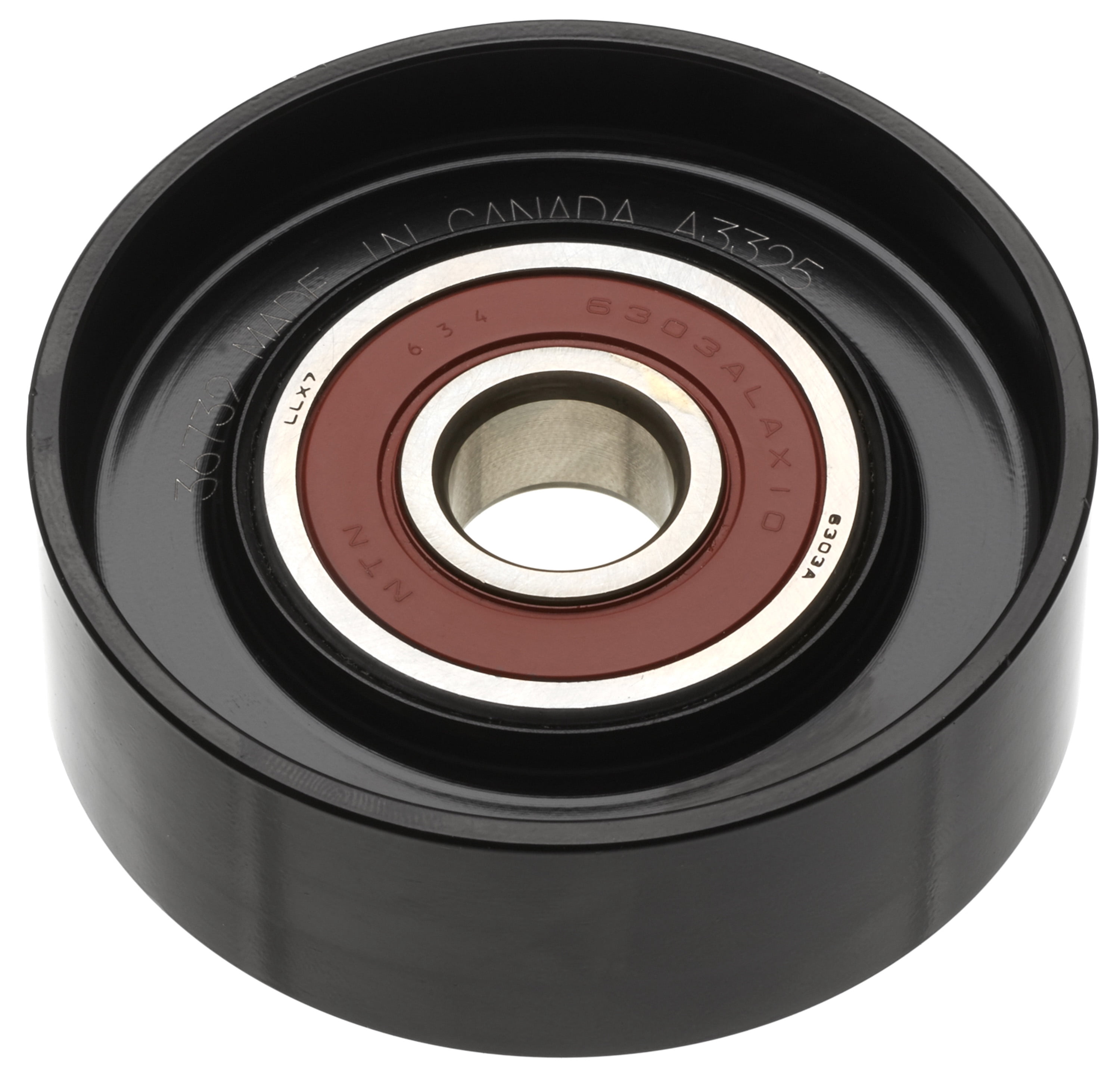 Gates 36762 Accessory Drive Belt Idler Pulley Fits select: 2011-2018 SUBARU FORESTER, 2013-2019 SUBARU OUTBACK
