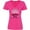 Hot Pink, variant on Inktastic Together, We Fight Lung Cancer Awareness Women's V-Neck T-Shirt