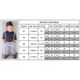 thumbnail image 1 of Camiseta Caballero Azul + Pantalón Peto Ropa Infantil Dos Piezas Ins, Talla 90, 1 of 2