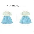 thumbnail image 4 of Emy Dola 2-8T Girls Striped Tutu Dress Glitter Sequin A-line Princess Tulle Dresses for Wedding Birthday Party, 4 of 9