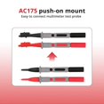 thumbnail image 3 of AC175 Multimeter Alligator Clips Insulated for Replacement Fluke with Flexible Boots, 3 of 5