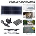 thumbnail image 2 of Bomba solar Cgtredaw 18V 30W Riego Fuente panel solar para piscina, 2 of 9