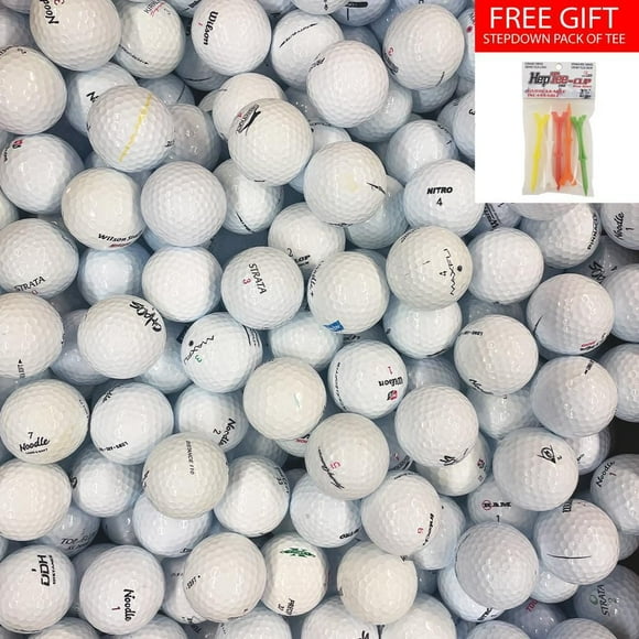 Mulligan - 88 Mix AAA Recycled Used Golf Balls, White