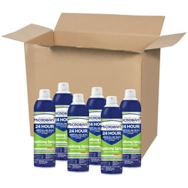 Microban Professional Sanitizing Spray - 15 fl oz (0.5 quart) - Citrus Scent - 6 / Carton - Antimicrobial, Disinfectant - Clear Microban Professional Sanitizing Spray - 15 fl oz (0.5 quart) - Citrus Scent - 6 / Carton - Antimicrobial, Disinfectant - Clear
