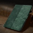 thumbnail image 6 of Allytech For iPad mini (6th Generation) Case,Shockproof Premium PU Leather Folio Stand Pocket, Auto Sleep/Wake,Lightweight Embossed Card Slot Wallet Case for iPad mini 6,Green, 6 of 6