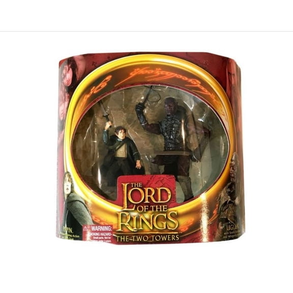 Pippin and Ugluk Action Figures - The Lord of the Rings: The Two Towers