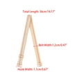 thumbnail image 3 of Tirantes de sujetador INSPIRE CHIC para mujeres, 2 pares, ancho de 10/12/15/18/20 mm, tirantes elásticos ajustables, color piel - Puro - 12 mm, 3 of 5
