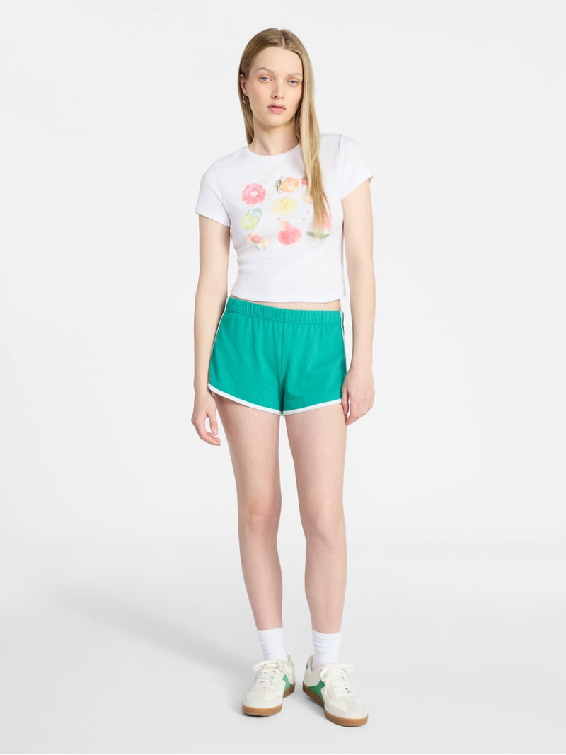 No Boundaries Knit Jersey Shorts, 2