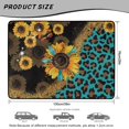 thumbnail image 7 of Yuyamidu Sunflower Leopard Car Trunk Mat 29" x 39", Anti-Scratch Protective Cargo Liner Full Protection Universal Fit for Most Cars SUVs, 7 of 7
