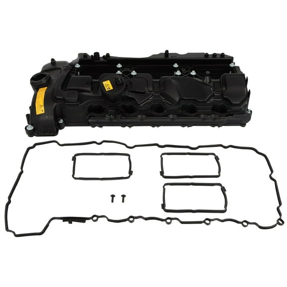 cciyu Engine Valve Cover and Gasket Compatible with 2011-2015 for BMW 335i 2014-2016 for BMW 335i GT xDrive F34 2011-2015 for BMW 335i xDrive Valve Cover 11127570292 E346-AS