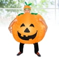 thumbnail image 3 of Adultos Calabaza inflable Disfraces de Halloween Disfraces Ropa de fiesta Disfraces para Halloween Cosplay Performance (Naranja), 3 of 5