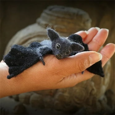 DJKDJL 3D Bat Needle Felting Doll Atmospheric Cute Toy Halloween Decorations Christmas Decorations 2024