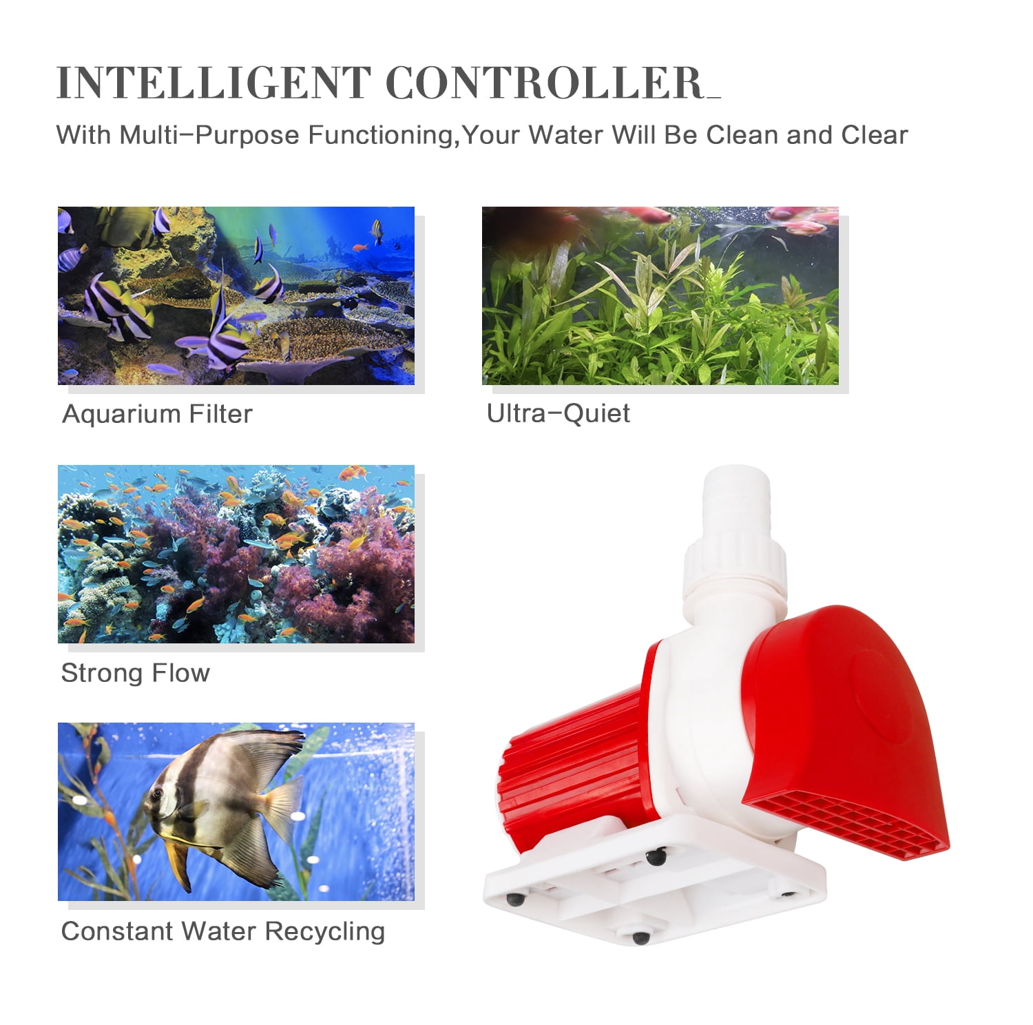 Aqua Dream 24v Dc Eco Marine Aquarium Wave Water Pump 1060 GPH