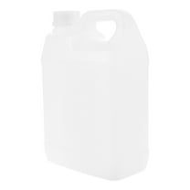 Pretyzoom Food Safe Transparent Plastic Bottle with Handle Lidded Jug for Liquid Storage