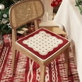 thumbnail image 5 of Hometravel Christmas Themed Sofa Cushions, Warm Plush Fabric with Non Slip Backing, Holiday Pattern Seat Covers for Living Room Furniture Protection, 5 of 6