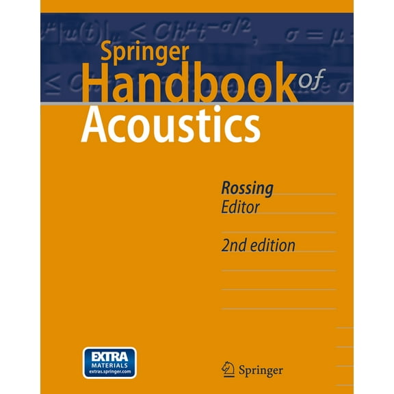 Springer Handbooks Springer Handbook of Acoustics, (Hardcover)