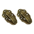 thumbnail image 2 of Pestillo de Pestillo de caja de madera con tornillos Hardware Broche Clip Hebil Cerrojo Bronce Zulema Pestillo de palanca, 2 of 8