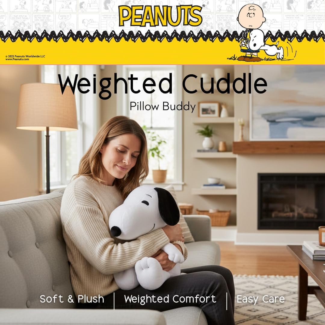 Peanuts Snoopy Weighted Plush