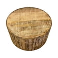 thumbnail image 6 of 34â€ Rustic Natural Wooden Stump Coffee Table, 6 of 7