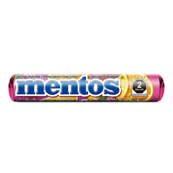 Caramelos masticables Mentos fruit 29.04 g