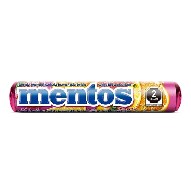 Caramelos masticables Mentos fruit 29.04 g