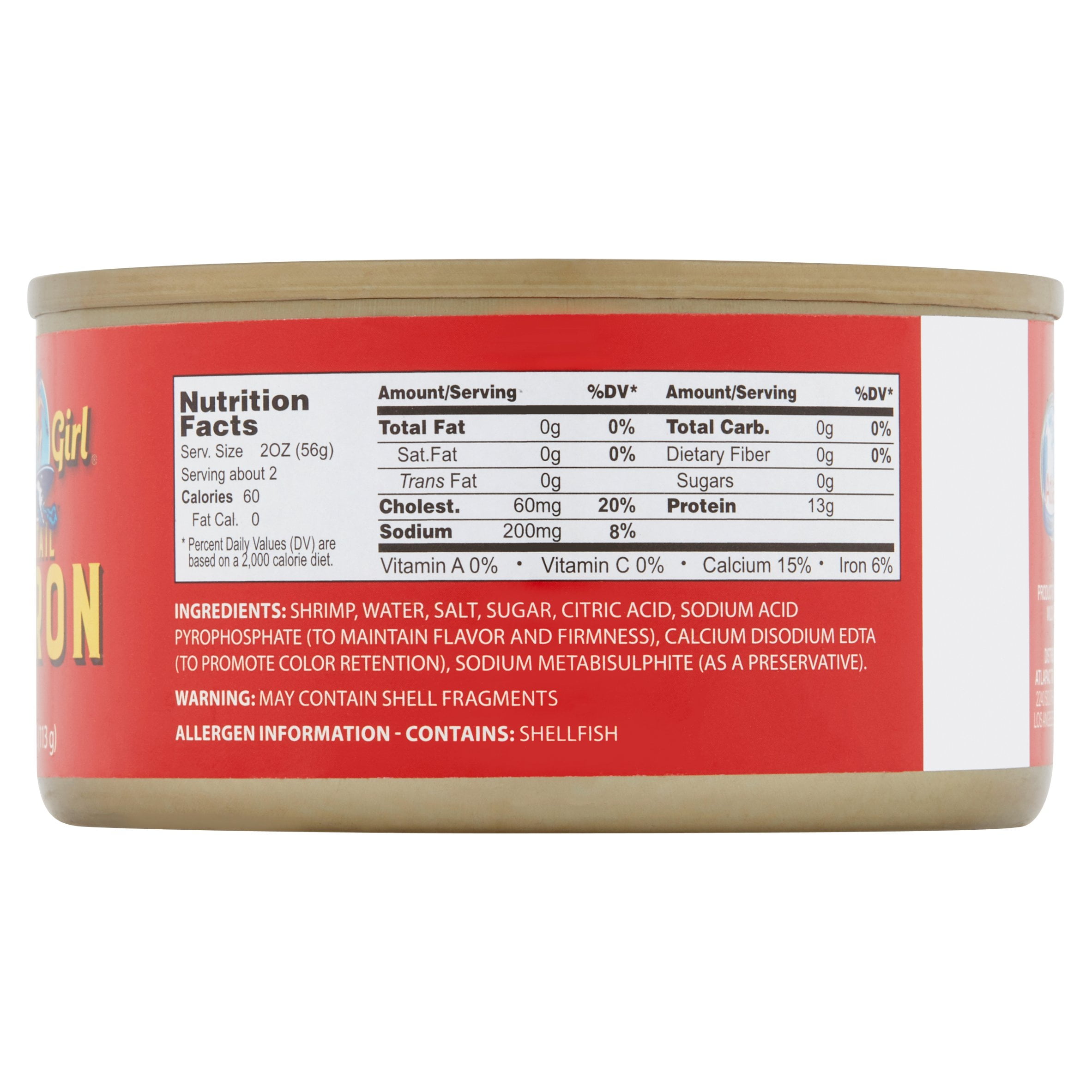 California Girl Tiny Cocktail Shrimp, 4 oz