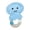 Blue, variant on Interactive Catnip Cat Toy for Daily Boredom Relief, Cute Ocean Animal Shaped Stuffed Teaser Doll with Mesh Tube and Bell for Indoor Kittens, Smart Physical Exercise Hunting Game Toy