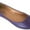 8600 Purple Pu, variant on Womens Ballerina Ballet Flat Shoes 8600 Purple Pu 8.5