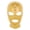 Gold, variant on TiaoBug Unisex Open Eyes Mouth Full Face Mask Hood Hat Wet Look Latex Headgear Cosplay Costumes Gold One Size