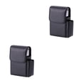 thumbnail image 4 of jesticaly Easy To Close And Open PU Cigarette Case For Business Cards Business Card Case Cigarette Cases Lychee black 2Set, 4 of 6