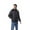Black, variant on Heated Jacket For Men 27 Heating Zones Rechargeable Heated with Battery for Outdoor Travel Thermal Heated Jacket Windproof Cold Weather Coat