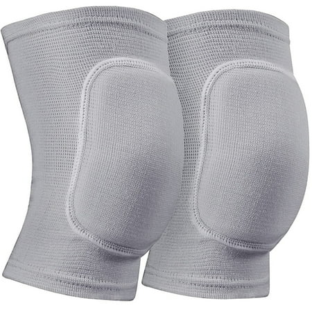 

Elbourn Knee Pads Knee Compression Sleeve for Men and Women (1-Pair) Knee Support Brace for Running and Work out (Gray-L)