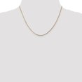 thumbnail image 5 of Auriga Fine Jewelry 14K Yellow Gold 1.3mm Curb Chain Necklace 18inch for Women, 5 of 6