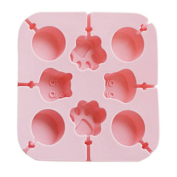 WHEANG 9 Cell Popsicle Mold Silicone DIY Frozen Ice Cream Mold Ice Maker For DIY