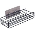 thumbnail image 2 of Estante para carrito de ducha con ganchos, organizador de estante de almacenamiento, adhesivo de acero inoxidable sin perforación para baño, lavabo, baño, ducha, Toi, 2 of 5
