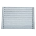 thumbnail image 1 of Grey Ring Display Organizer Tray for Storage Multi Slots Jewelry Holder Composite Board 10.2x6.3 Inches, 1 of 8